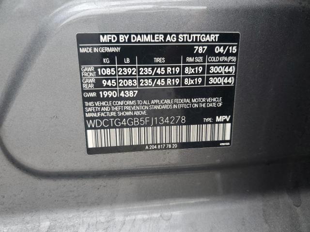 WDCTG4GB5FJ134278