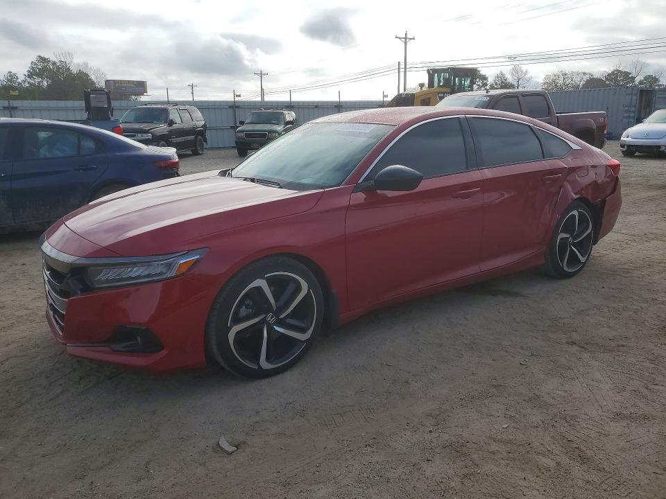 2021 HONDA ACCORD — VIN 1HGCV1F48MA119186