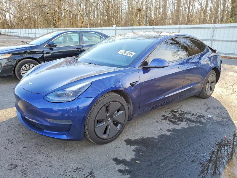 2021 TESLA MODEL 3 — VIN 5YJ3E1EA4MF027571
