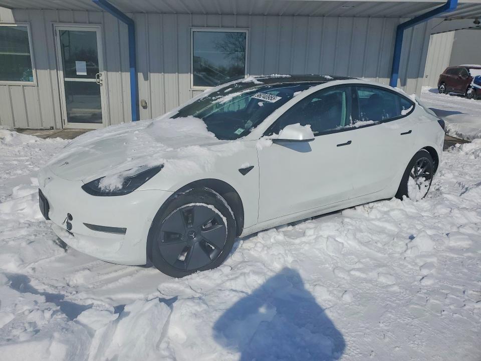 2021 TESLA MODEL 3 — VIN 5YJ3E1EB7MF078619