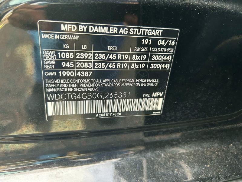 WDCTG4GB0GJ265331