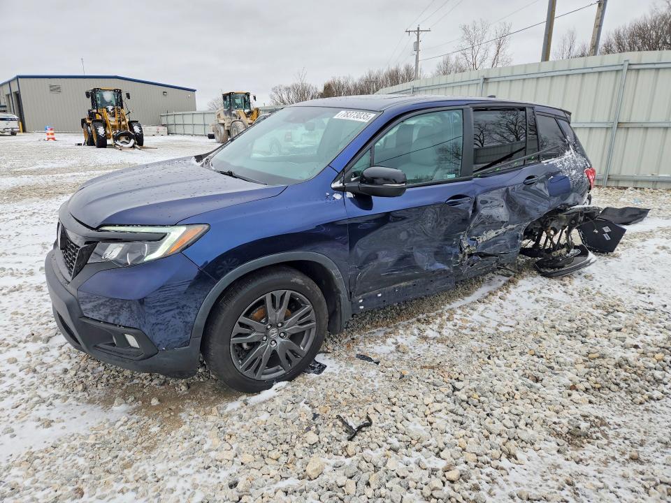 2019 HONDA PASSPORT — VIN 5FNYF8H53KB013541