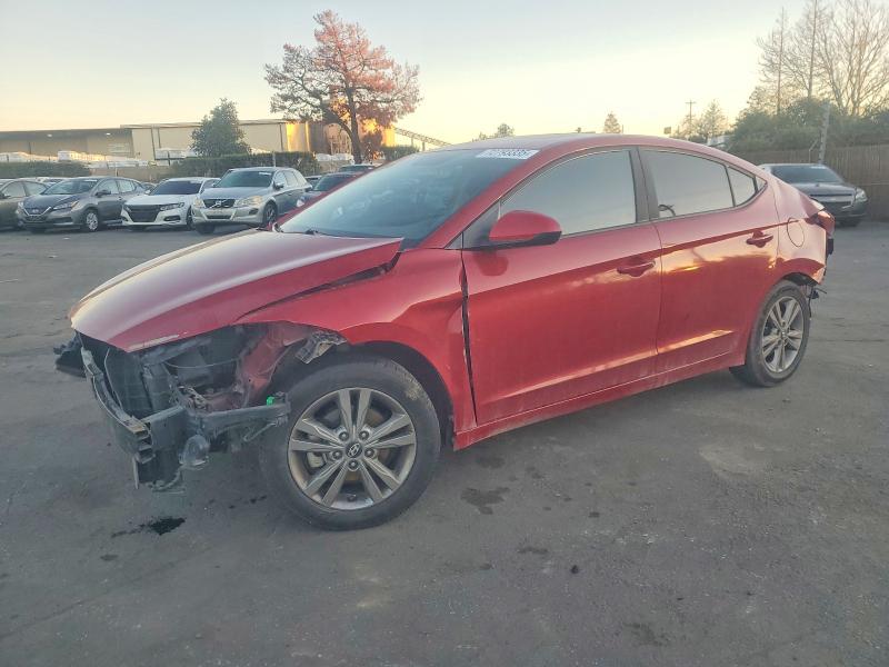 2018 HYUNDAI ELANTRA SE — VIN KMHD84LF6JU450890