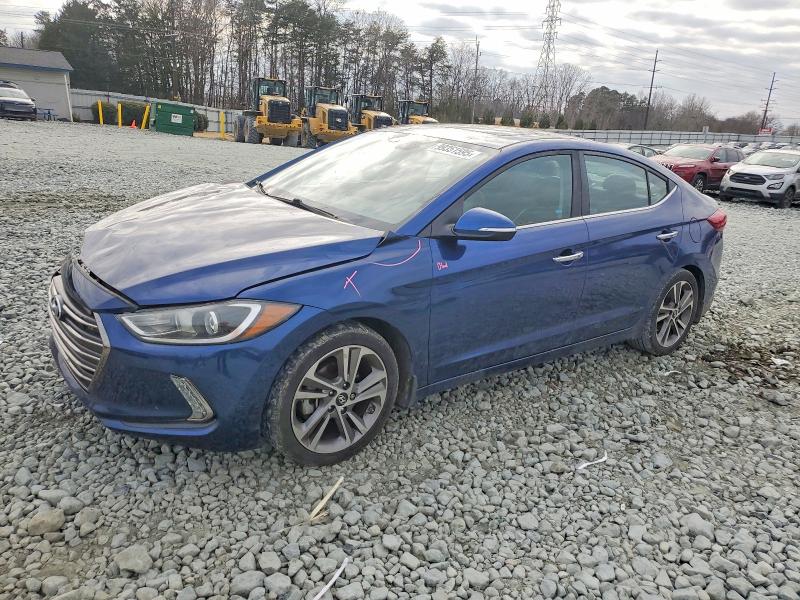 2017 HYUNDAI ELANTRA SE — VIN 5NPD84LF7HH132043