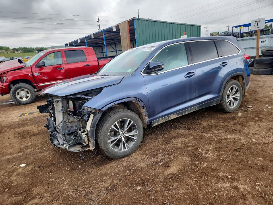 2019 TOYOTA HIGHLANDER — VIN 5TDBZRFH5KS735590