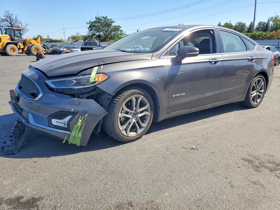 2019 FORD FUSION — VIN 3FA6P0RU2KR236931