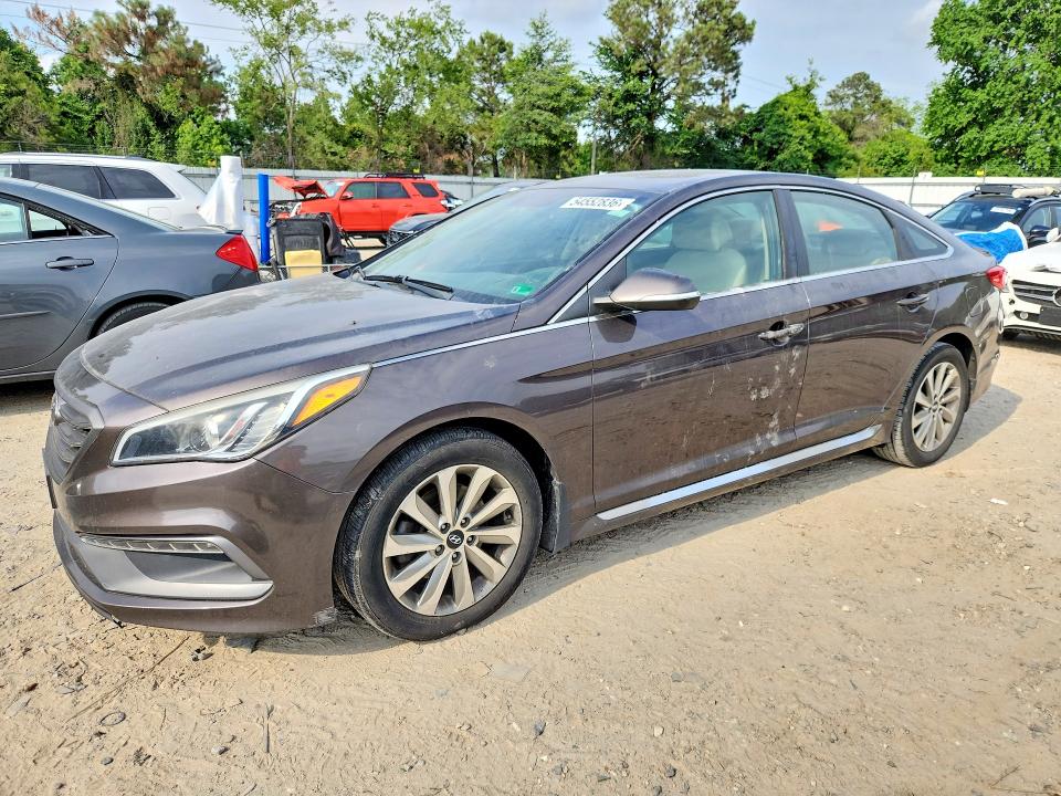 2017 HYUNDAI SONATA — VIN 5NPE34AF8HH577221