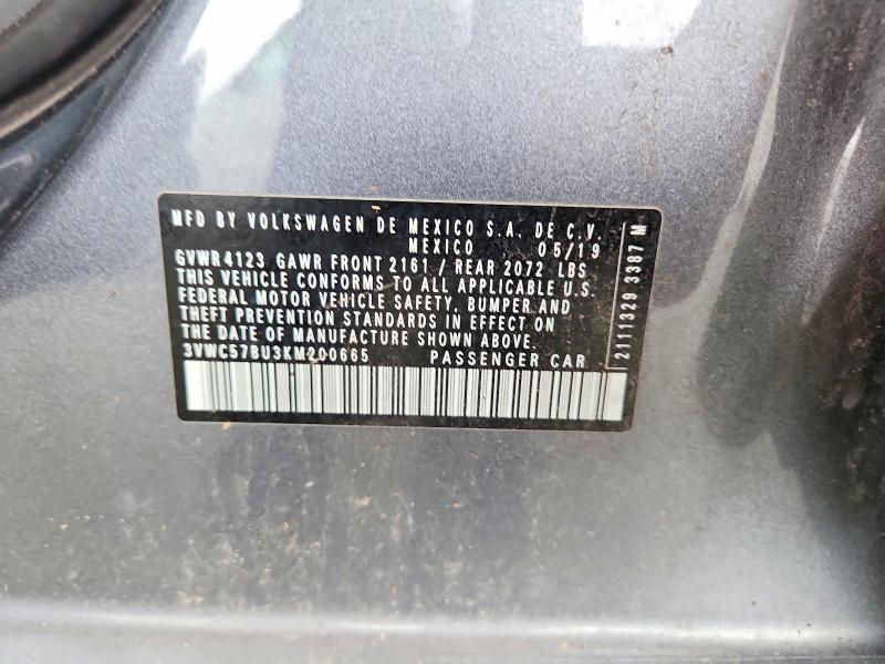 3VWC57BU3KM200665