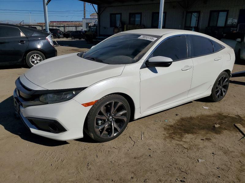 2019 HONDA CIVIC — VIN 2HGFC2F8XKH555628