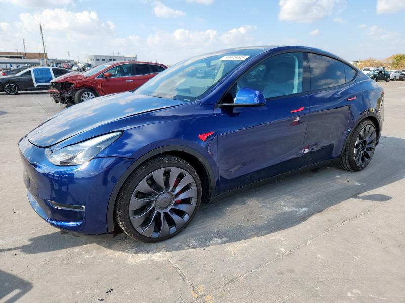 2025 TESLA MODEL Y — VIN 7SAYGDEF3SA366381