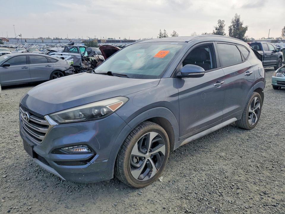 2017 HYUNDAI TUCSON LIM — VIN KM8J33A28HU454087