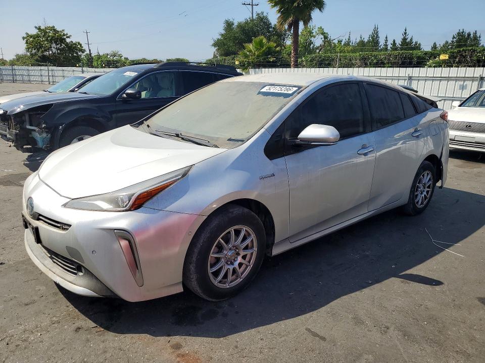 2020 TOYOTA PRIUS — VIN JTDL9RFU4L3017534