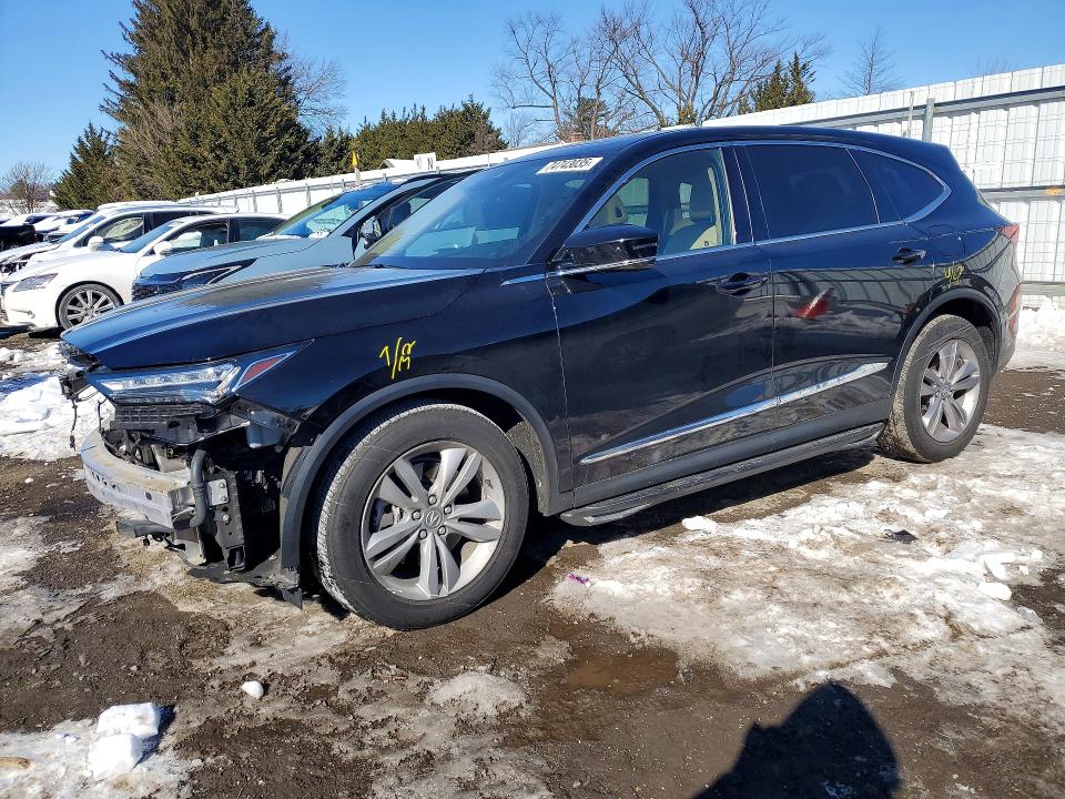 2022 ACURA MDX — VIN 5J8YE1H35NL006022