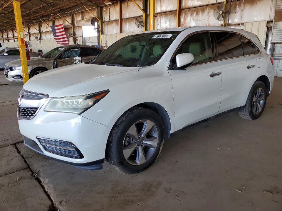 2015 ACURA MDX — VIN 5FRYD3H26FB001502
