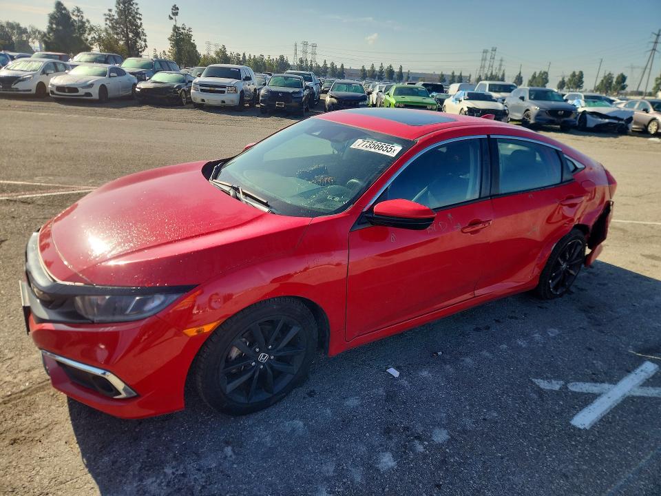2020 HONDA CIVIC — VIN 2HGFC1F37LH683180
