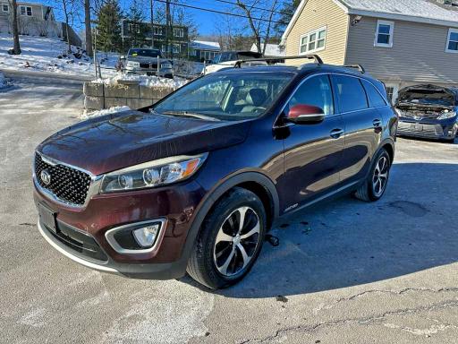 2016 KIA SORENTO EX — VIN 5XYPHDA53GG026380