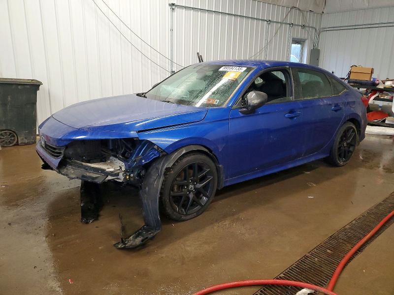 2022 HONDA CIVIC — VIN 2HGFE2F54NH560652