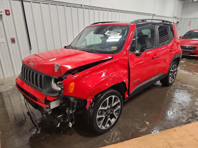 2022 JEEP RENEGADE — VIN ZACNJDD19NPN80490