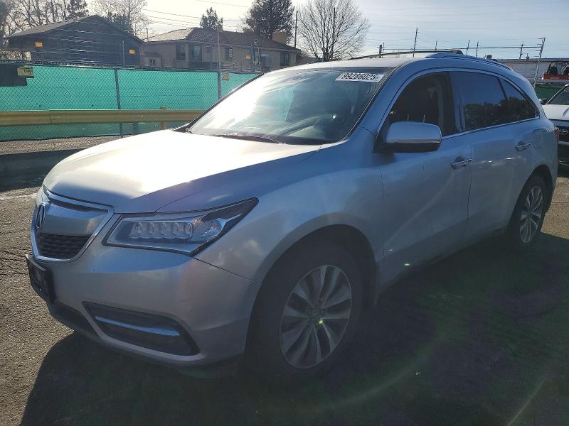 2015 ACURA MDX — VIN 5FRYD4H49FB007527