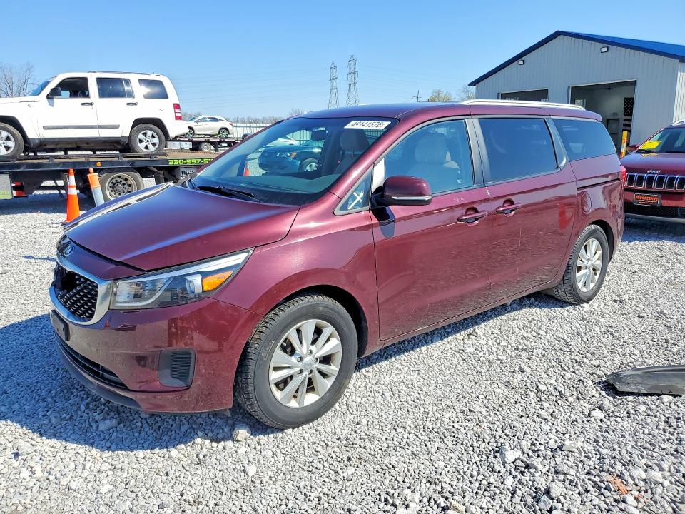 2016 KIA SEDONA — VIN KNDMB5C16G6121331