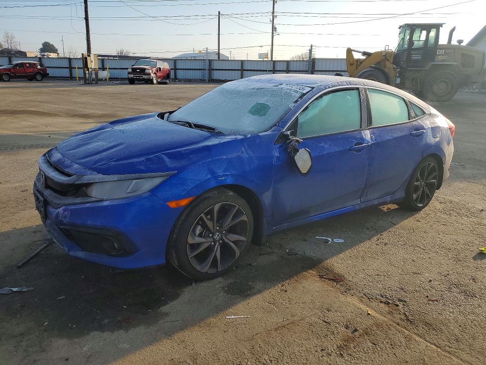 2019 HONDA CIVIC — VIN 19XFC2F83KE050881