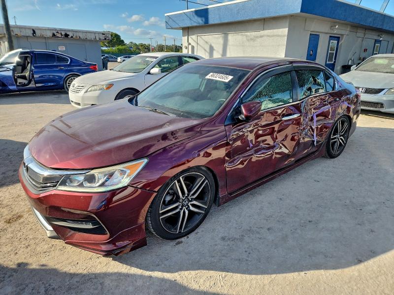 2016 HONDA ACCORD — VIN 1HGCR2F52GA101306