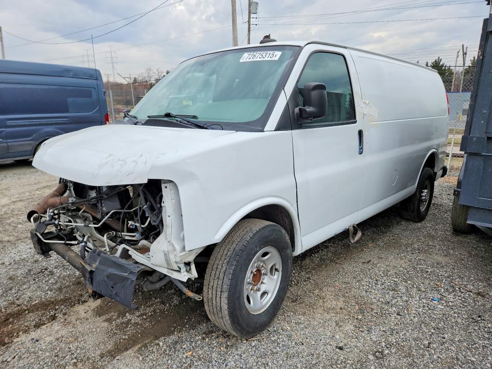 2021 CHEVROLET EXPRESS G2500 — VIN 1GCWGAF74M1188330