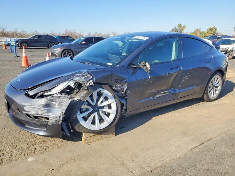 2022 TESLA MODEL 3 — VIN 5YJ3E1EA8NF296674