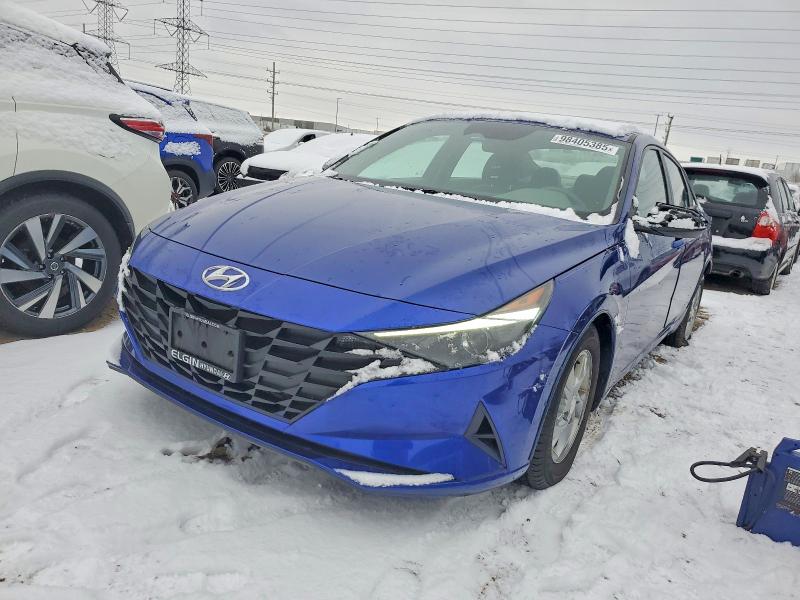 2022 HYUNDAI ELANTRA — VIN 5NPLL4AG2NH082444