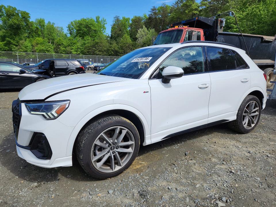 2025 AUDI Q3 — VIN WA1DECF38S1012037