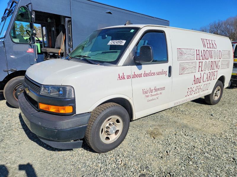2018 CHEVROLET EXPRESS G3500 — VIN 1GCZGHFG0J1161630