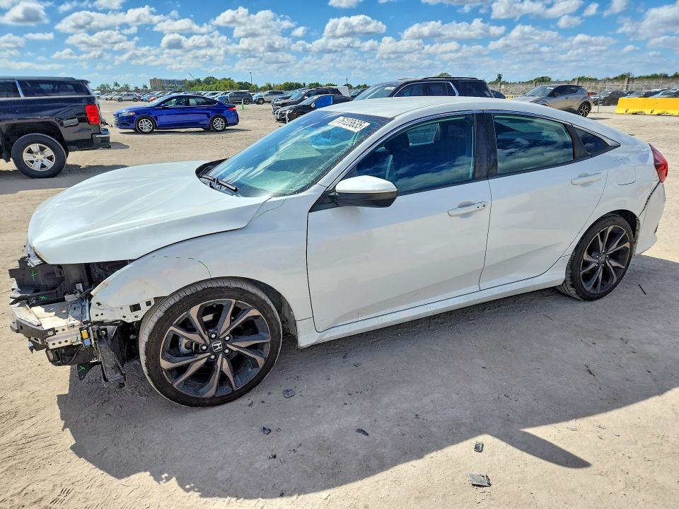 2020 HONDA CIVIC — VIN 19XFC2F8XLE028880