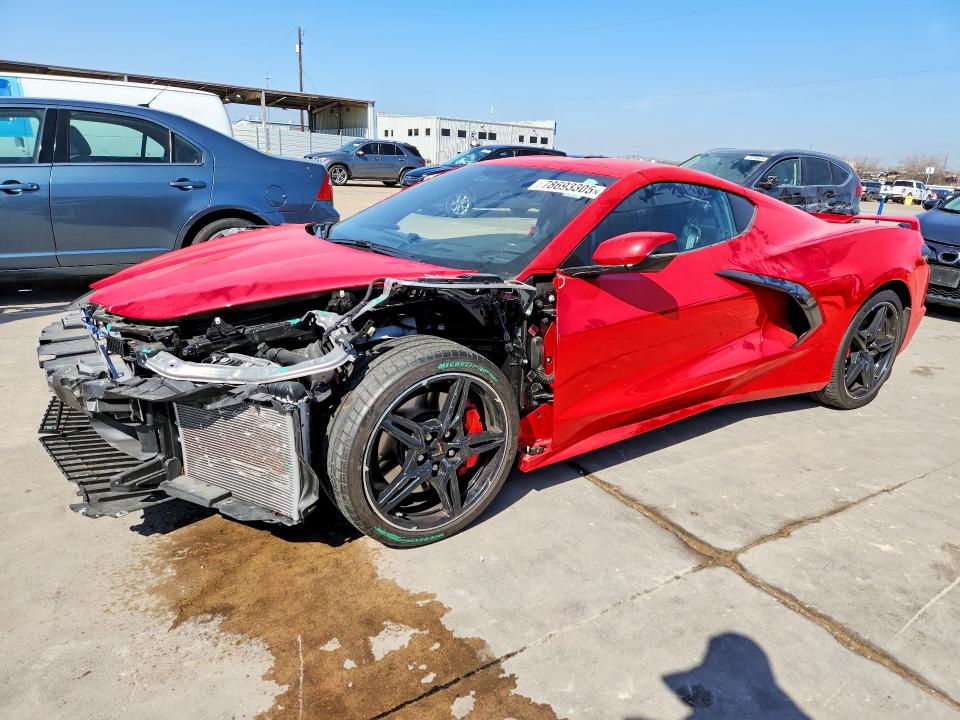 2021 CHEVROLET CORVETTE — VIN 1G1YB2D42M5111186