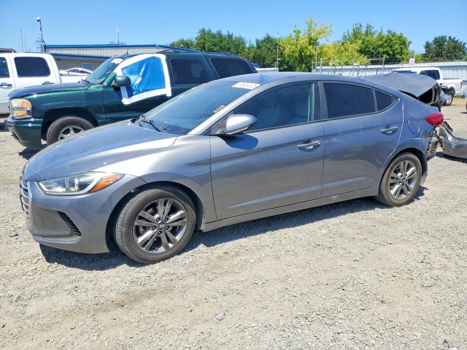 2018 HYUNDAI ELANTRA — VIN 5NPD84LF2JH241239
