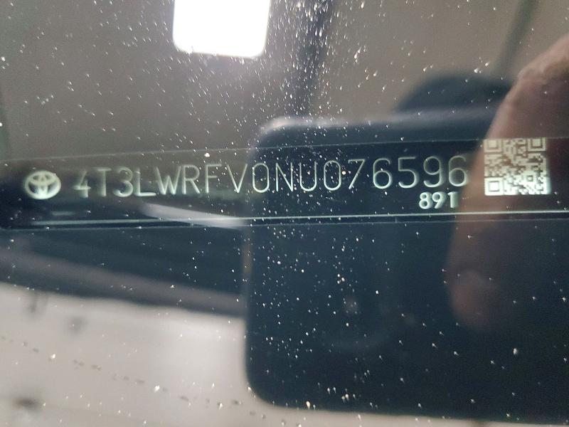 4T3LWRFV0NU076596