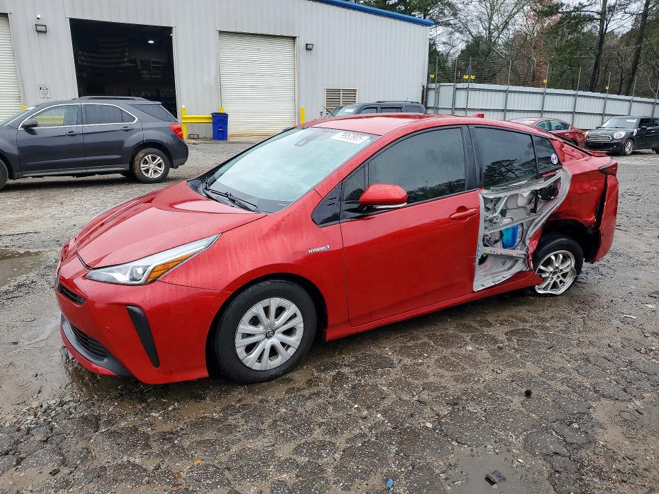 2019 TOYOTA PRIUS — VIN JTDKARFU9K3099455
