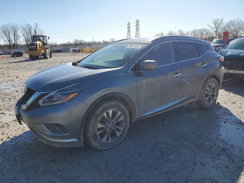 2018 NISSAN MURANO — VIN 5N1AZ2MH9JN143387