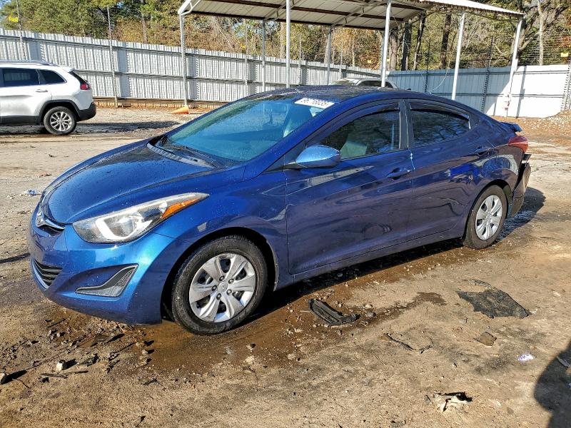 2016 HYUNDAI ELANTRA SE — VIN 5NPDH4AE4GH775099