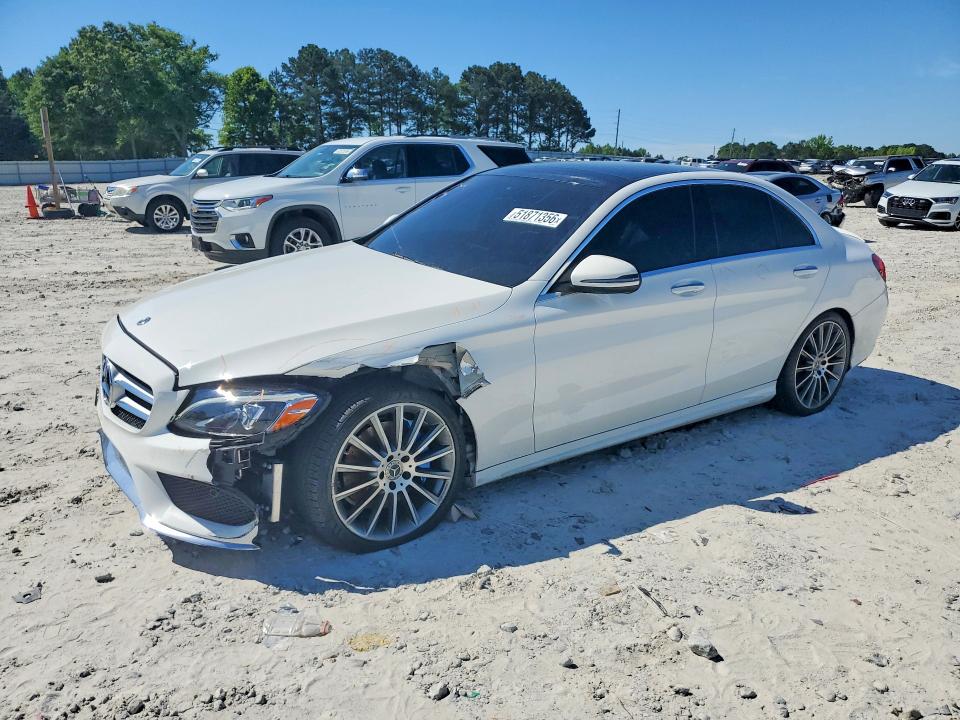 2018 MERCEDES-BENZ C — VIN 55SWF4JB5JU268592