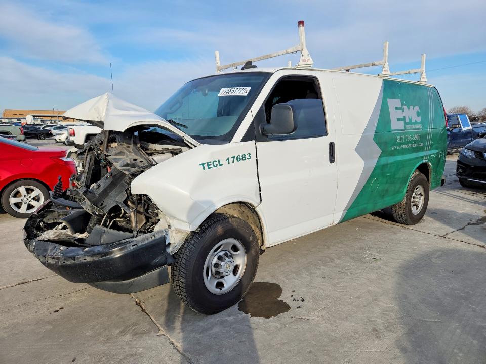 2022 CHEVROLET EXPRESS G2 — VIN 1GCWGAFP3N1195979