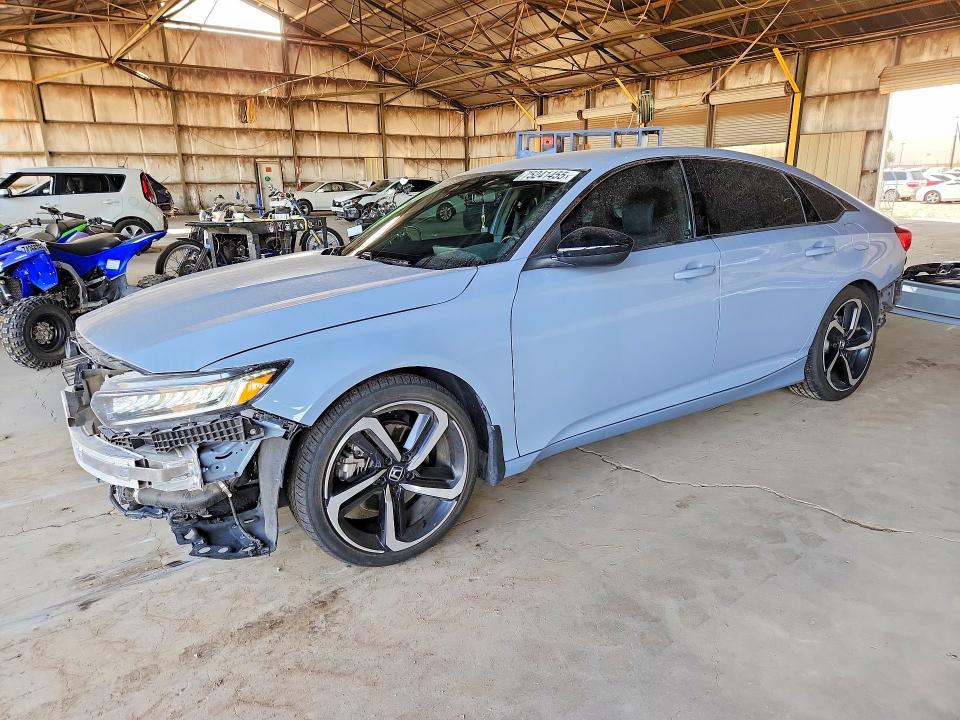 2022 HONDA ACCORD — VIN 1HGCV1F38NA007755