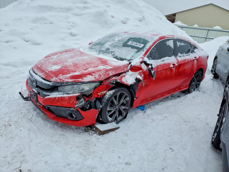 2019 HONDA CIVIC — VIN 2HGFC2F85KH501315