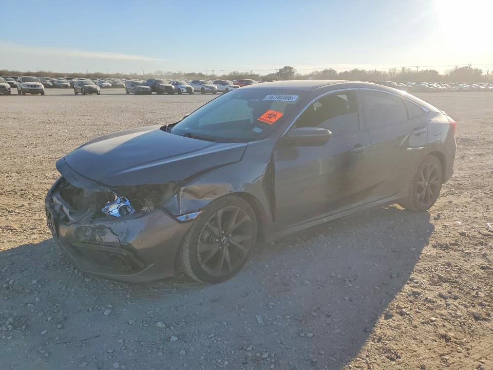 2019 HONDA CIVIC — VIN 2HGFC2F83KH500390