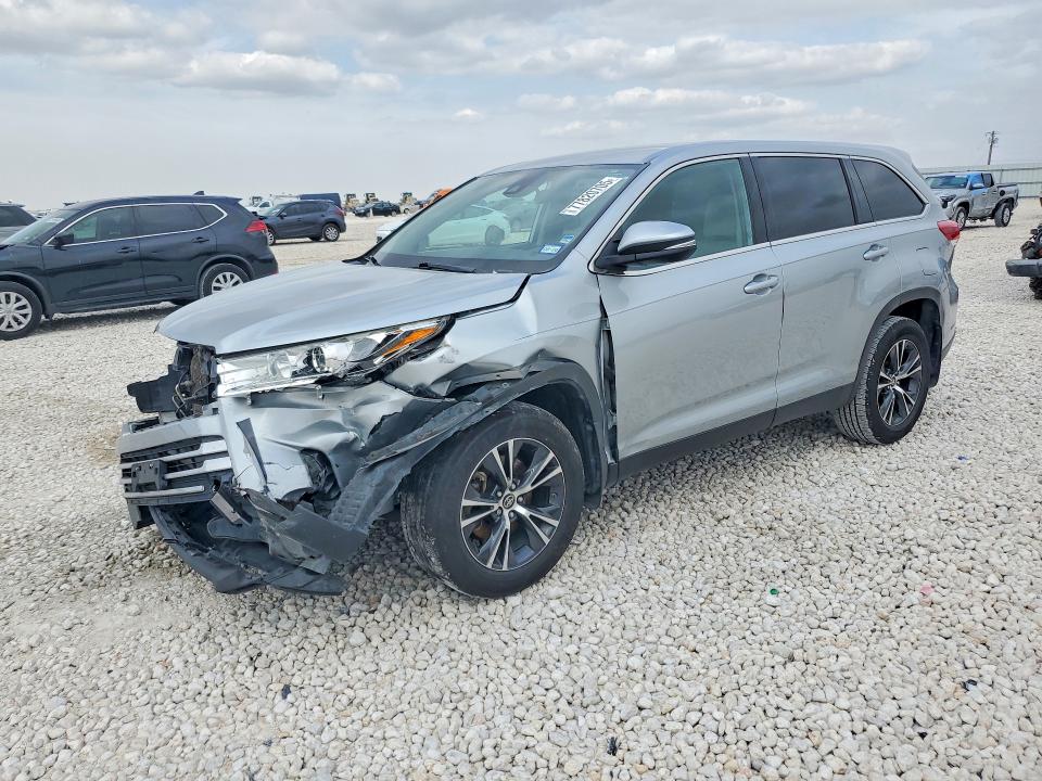 2019 TOYOTA HIGHLANDER — VIN 5TDZARFH7KS045524