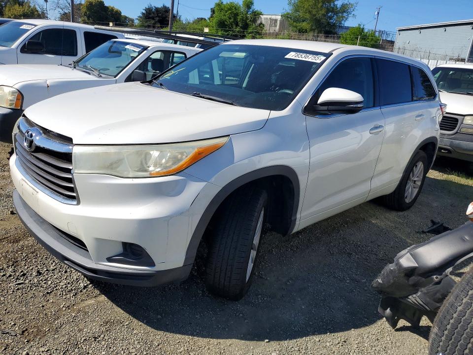 2015 TOYOTA HIGHLANDER — VIN 5TDZARFH1FS015313