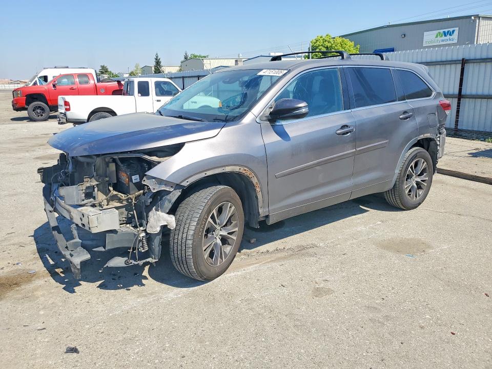 2018 TOYOTA HIGHLANDER — VIN 5TDZZRFH0JS284386