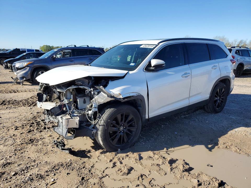 2019 TOYOTA HIGHLANDER — VIN 5TDKZRFH6KS348580