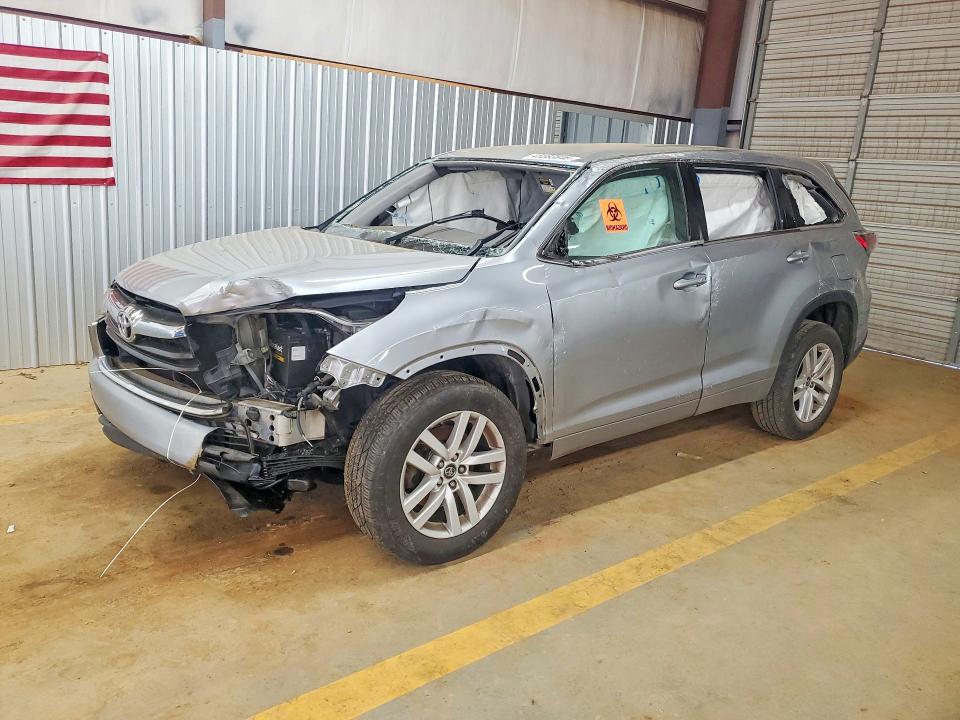 2016 TOYOTA HIGHLANDER — VIN 5TDZKRFH8GS169399