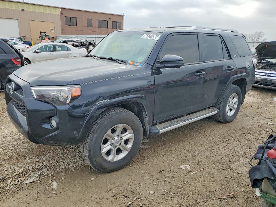 2016 TOYOTA 4RUNNER — VIN JTEBU5JR5G5336050
