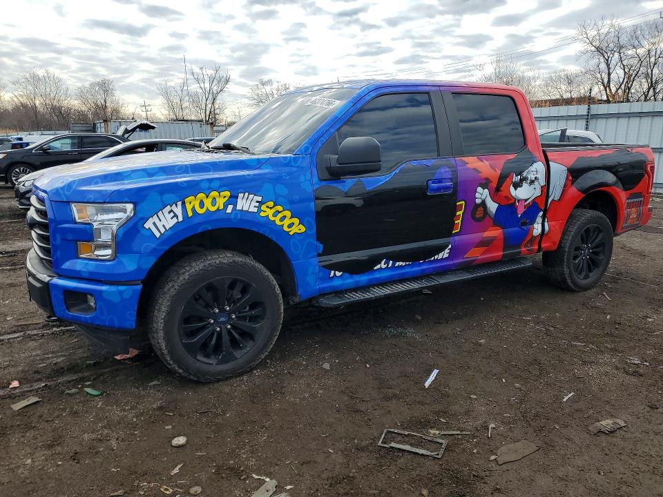 2017 FORD F150 — VIN 1FTEW1EP4HKE34339